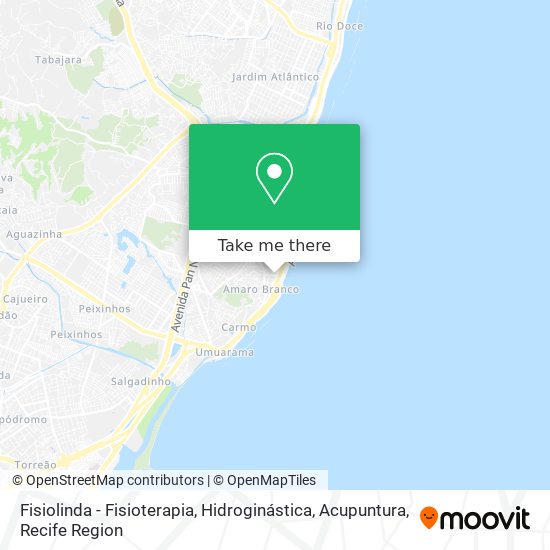 Fisiolinda - Fisioterapia, Hidroginástica, Acupuntura map