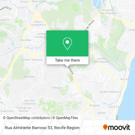 Rua Almirante Barroso 53 map