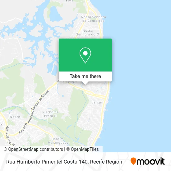 Rua Humberto Pimentel Costa 140 map