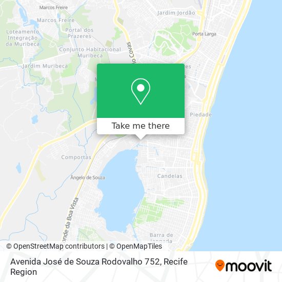 Avenida José de Souza Rodovalho 752 map