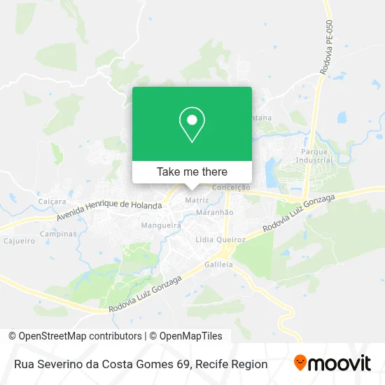 Rua Severino da Costa Gomes 69 map