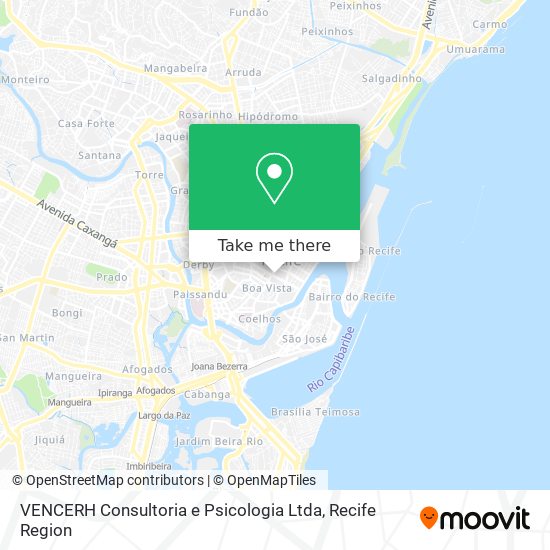 VENCERH Consultoria e Psicologia Ltda map