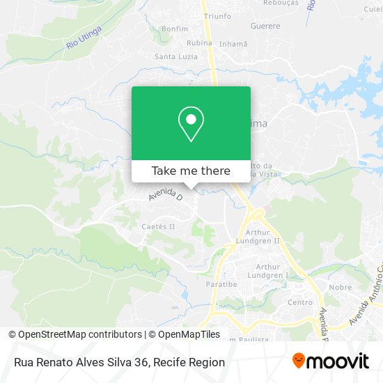 Rua Renato Alves Silva 36 map