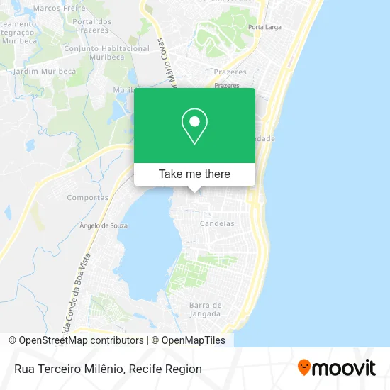 Rua Terceiro Milênio map