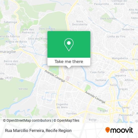 Rua Marcílio Ferreira map