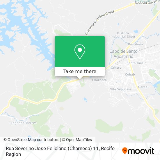 Rua Severino José Feliciano (Charneca) 11 map