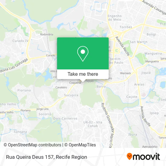 Rua Queira Deus 157 map