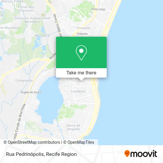 Rua Pedrinópolis map