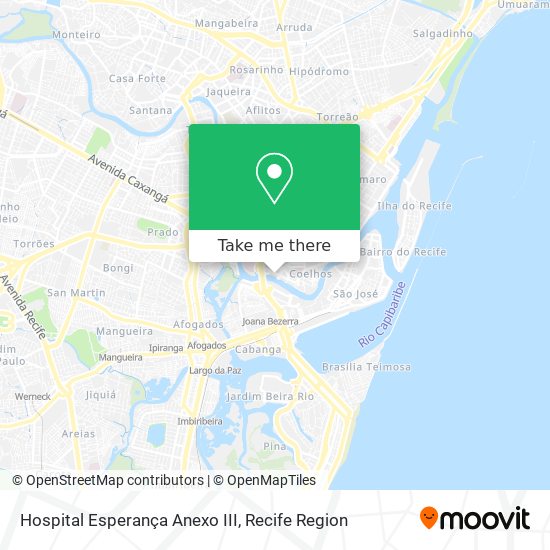 Hospital Esperança Anexo III map