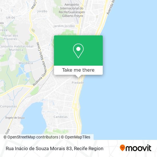 Rua Inácio de Souza Morais 83 map