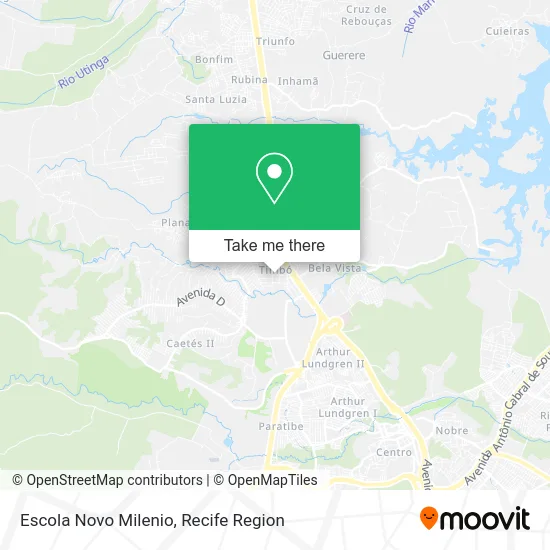 Escola Novo Milenio map