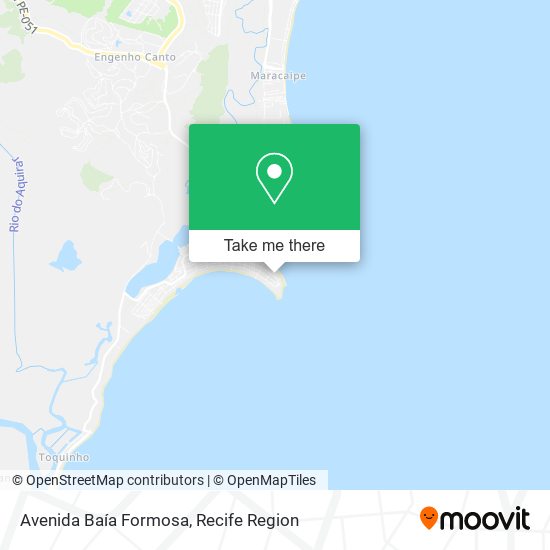 Avenida Baía Formosa map