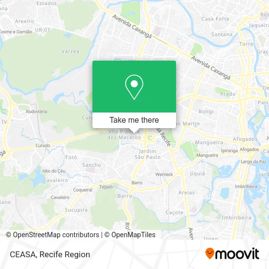CEASA map