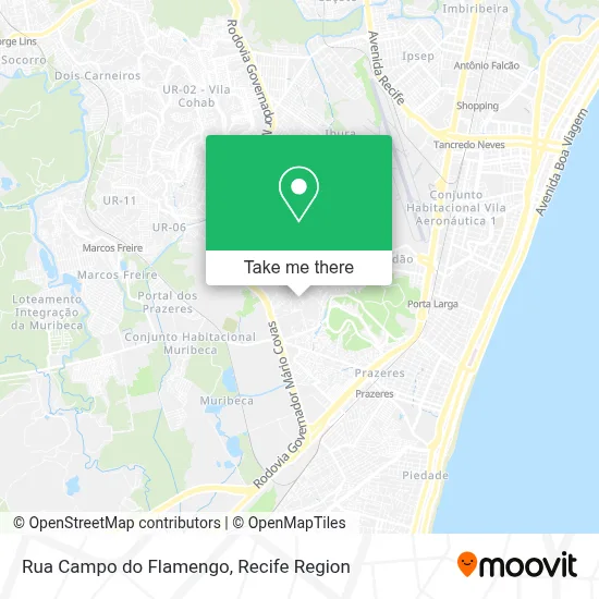 Rua Campo do Flamengo map