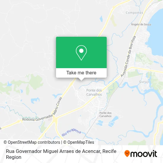 Rua Governador Miguel Arraes de Acencar map