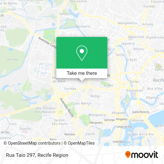 Rua Taio 297 map