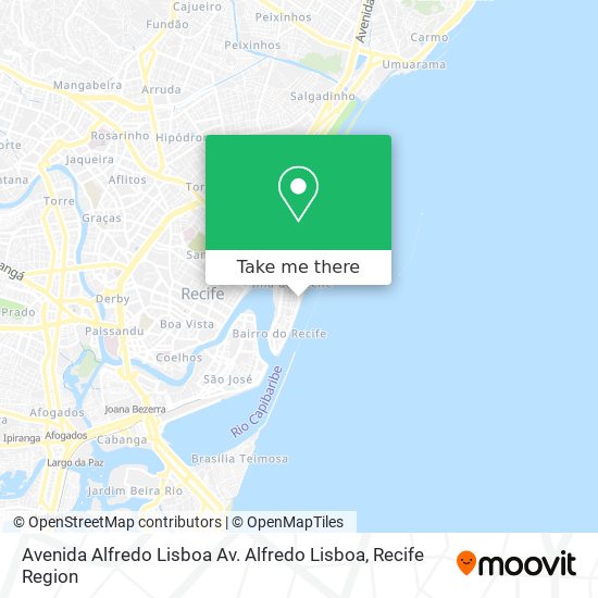 Avenida Alfredo Lisboa Av. Alfredo Lisboa map