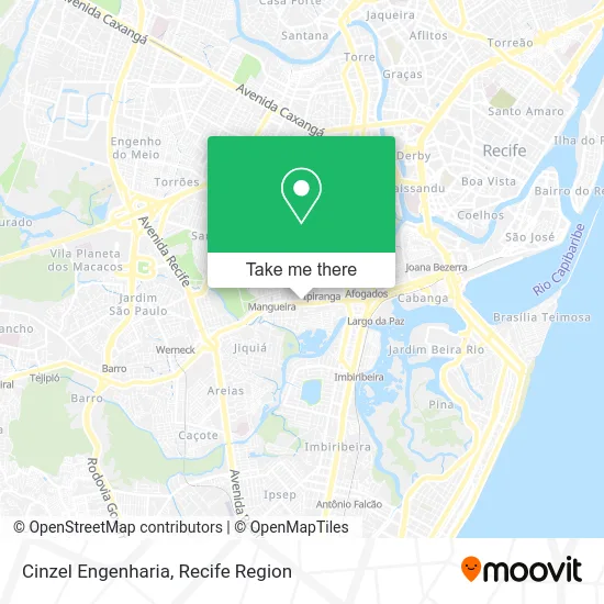 Cinzel Engenharia map