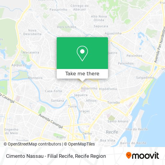 Cimento Nassau - Filial Recife map