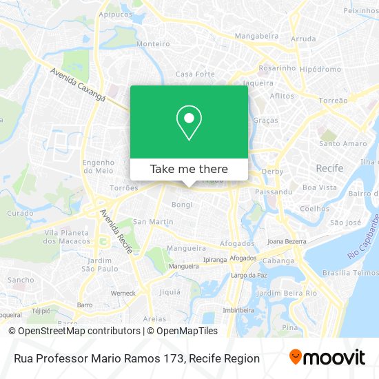 Rua Professor Mario Ramos 173 map