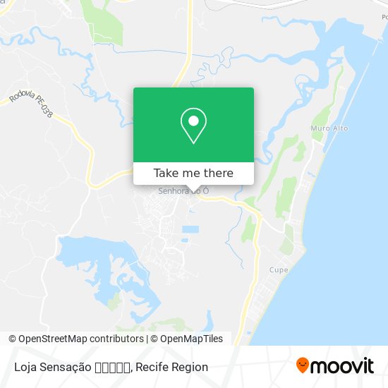 Loja Sensação 👗👕👖👠👞 map