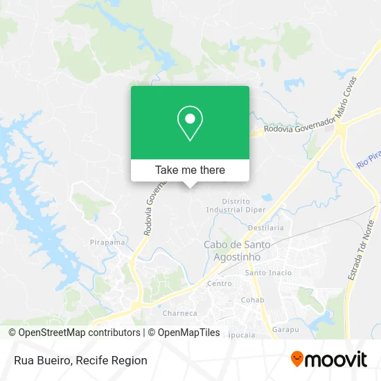 Rua Bueiro map