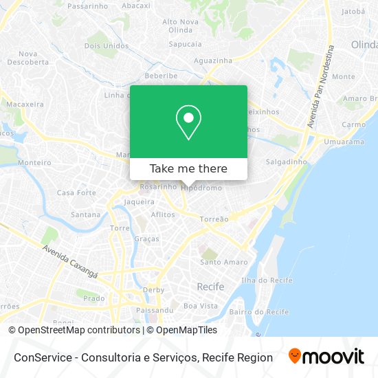 Mapa ConService - Consultoria e Serviços