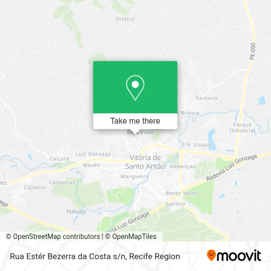 Rua Estér Bezerra da Costa s/n map