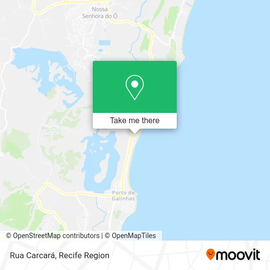 Rua Carcará map