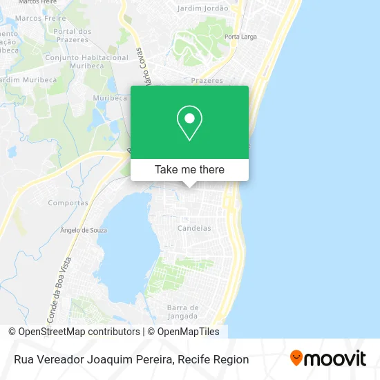 Rua Vereador Joaquim Pereira map