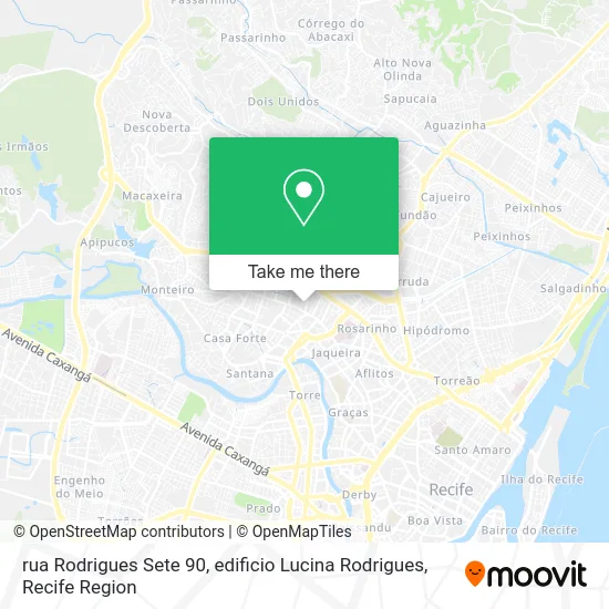 rua Rodrigues Sete 90, edificio Lucina Rodrigues map