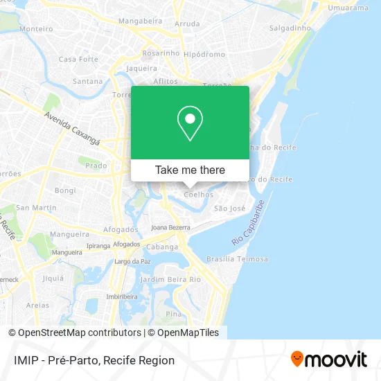 IMIP - Pré-Parto map