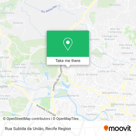 Rua Subida da União map