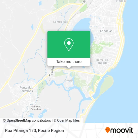 Rua Pitanga 173 map