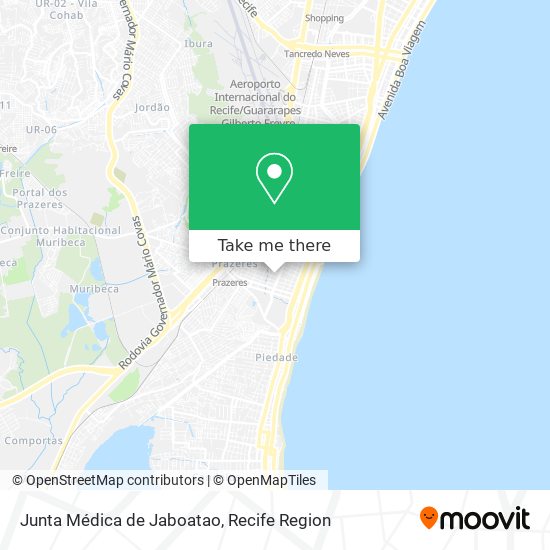 Junta Médica de Jaboatao map