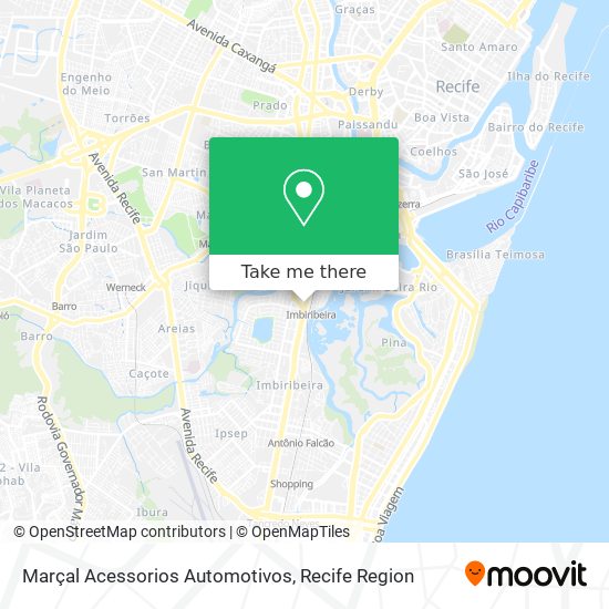 Marçal Acessorios Automotivos map