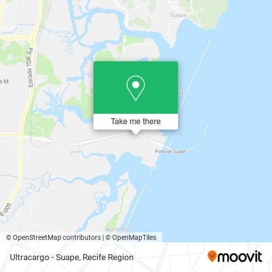 Ultracargo - Suape map