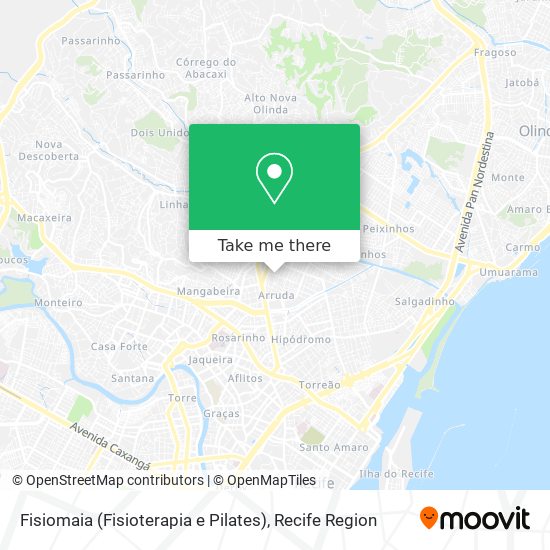 Fisiomaia (Fisioterapia e Pilates) map