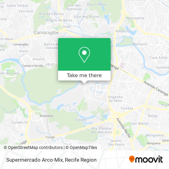 Supermercado Arco-Mix map