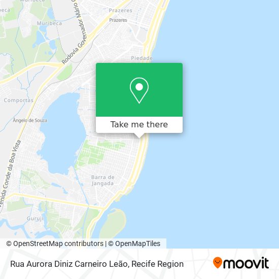 Rua Aurora Diniz Carneiro Leão map