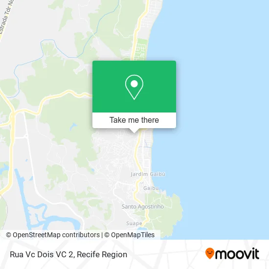 Rua Vc Dois VC 2 map
