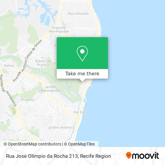 Rua Jose Olimpio da Rocha 213 map