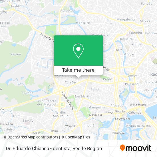 Dr. Eduardo Chianca - dentista map