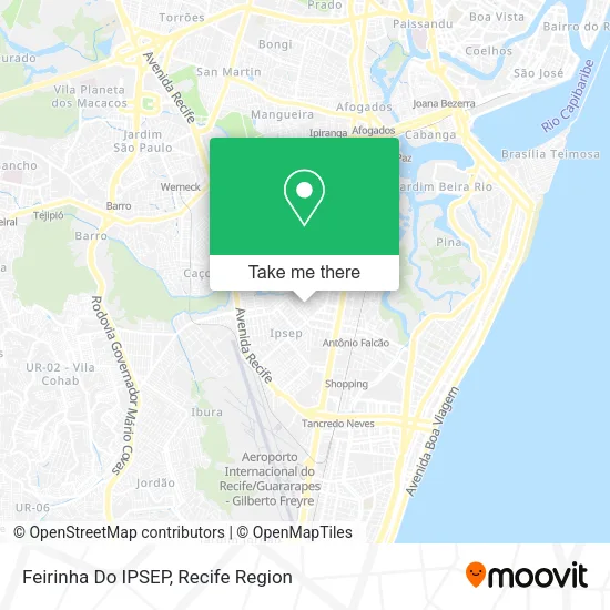 Feirinha Do IPSEP map