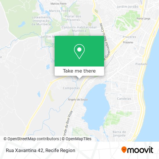 Mapa Rua Xavantina 42