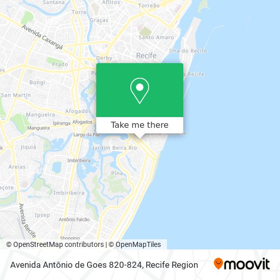 Avenida Antônio de Goes 820-824 map