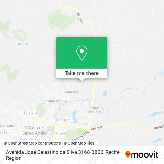 Avenida José Celestino da Silva 3168-3806 map