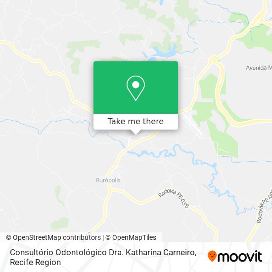 Consultório Odontológico Dra. Katharina Carneiro map