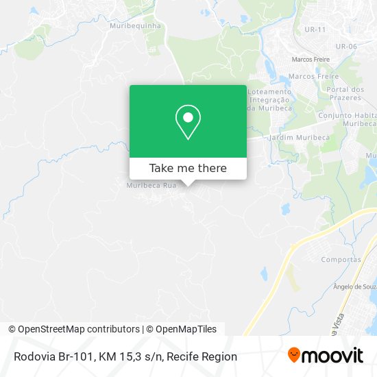 Rodovia Br-101, KM 15,3 s/n map