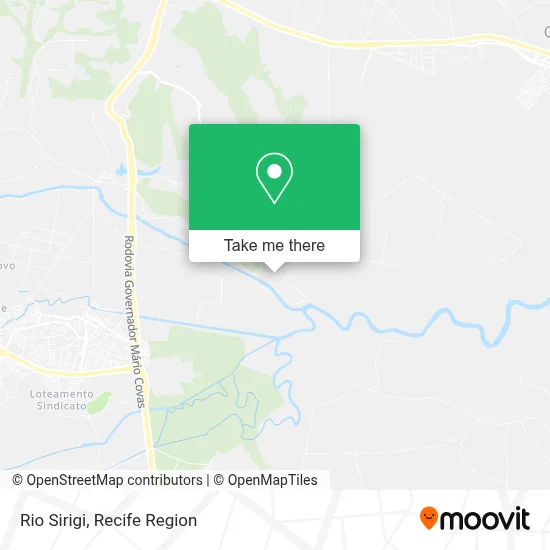 Rio Sirigi map